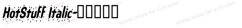 HotStuff Italic字体转换